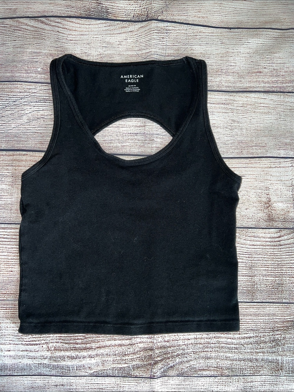 American Eagle Crop Tank Top